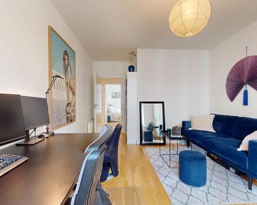 3 værelses lejlighed i København K