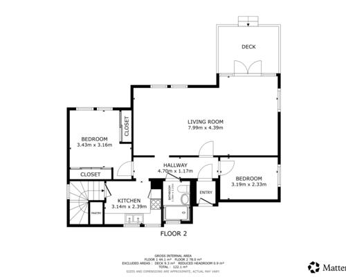 2 værelses hus i Kalundborg