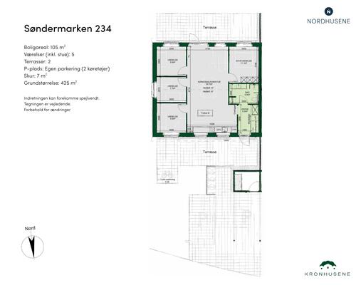 5 værelses hus i Tølløse