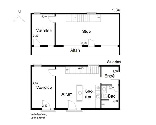 3 værelses lejlighed i Århus C