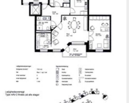 4 værelses lejlighed i Hillerød