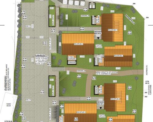 4 værelses lejlighed i Give