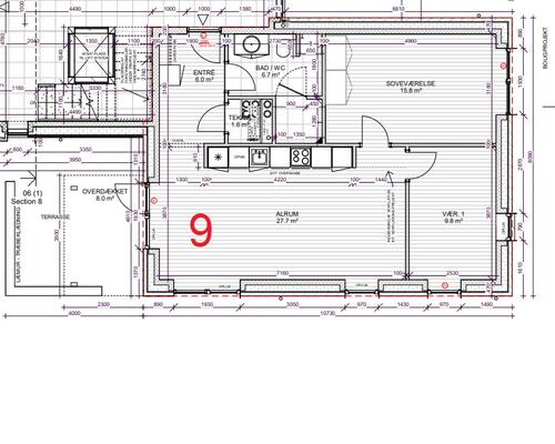 3 værelses lejlighed i Give