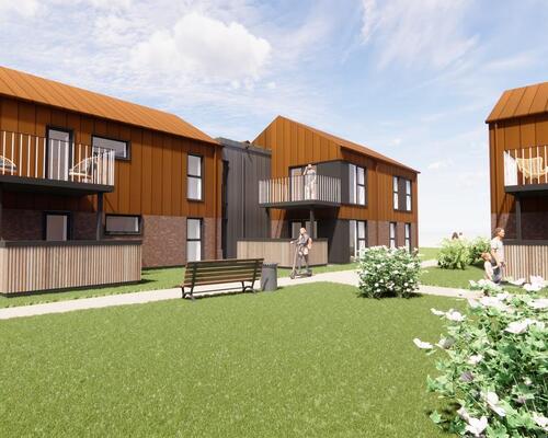 4 værelses lejlighed i Give