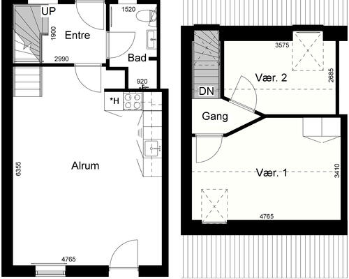 3 værelses lejlighed i Nørre Aaby