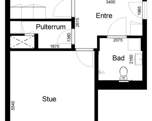 2 værelses lejlighed i Skanderborg