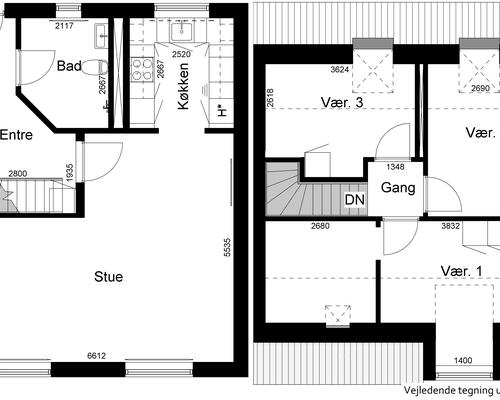 4 værelses lejlighed i Skanderborg