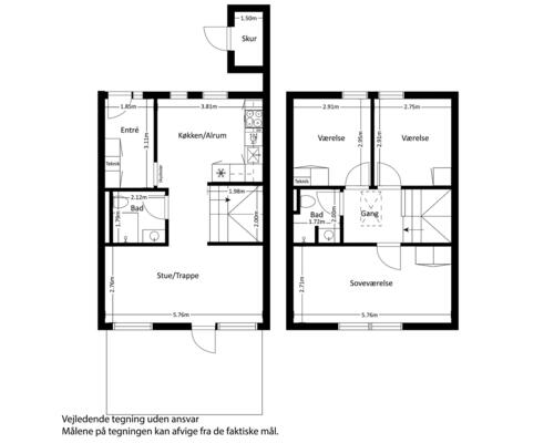 4 værelses hus i Vejle