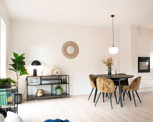 Lys 2-værelses lejlighed i Asani Haven