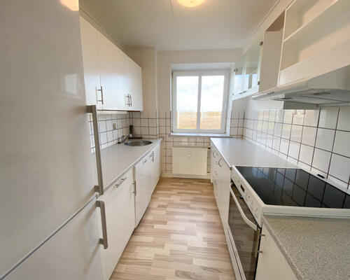 Lys og skøn 2-værelses lejlighed med udsigt til natur i Hobro