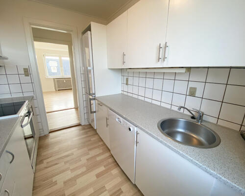 Lys og skøn 2-værelses lejlighed med udsigt til natur i Hobro