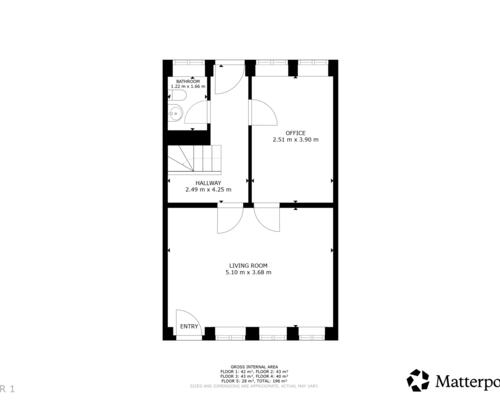 5 værelses hus i København K