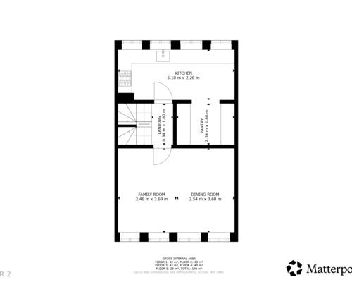 5 værelses hus i København K