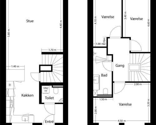 4 værelses hus i Vejle