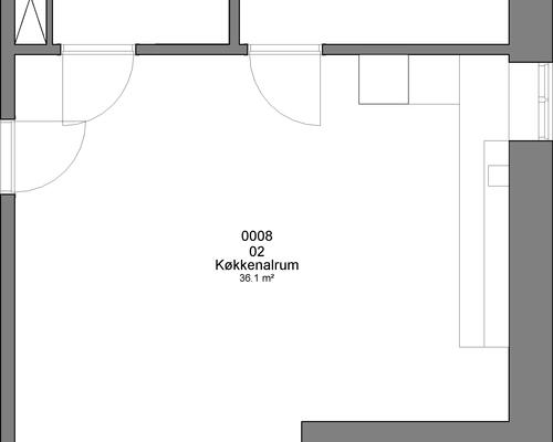 2 værelses lejlighed i Haderslev