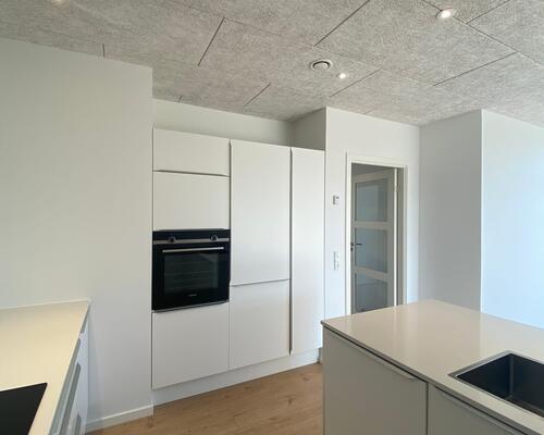 Nyt og indbydende rækkehus i Liseborg – Skovfryd