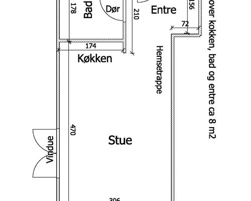 1 – Værelses Lejlighed M/Hems I Hirtshals