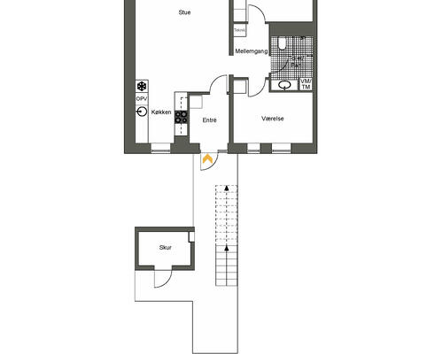 3 værelses lejlighed i Aalborg SV