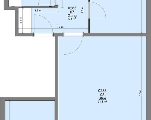 3 værelses lejlighed i Randers NØ