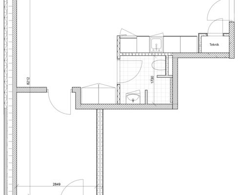 Flot 2-værelses lejlighed i Aarhus midtby