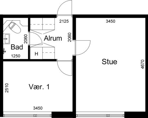 Studiebolig i Aalborg Centrum - med kort afstand til alt!