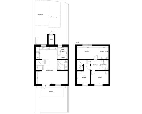 4 værelses hus i Slangerup