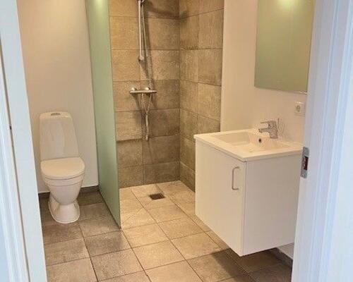 Hyggelig 2'værelses lejlighed med lille østvendt have