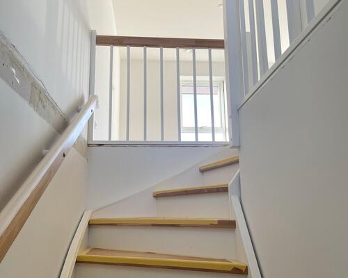 Nyopført rækkehus med terrasse, altan og udsigt over fjorden