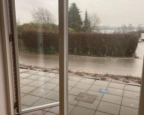 Nyopført rækkehus med terrasse, altan og udsigt over fjorden