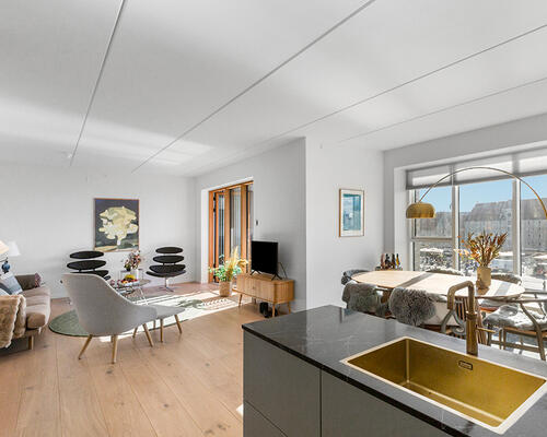 3 værelses lejlighed i København K