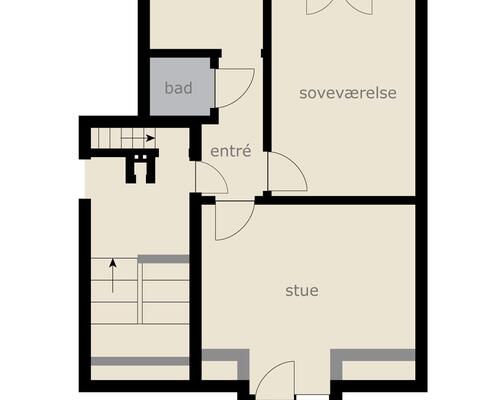 2 værelses lejlighed i Aalborg