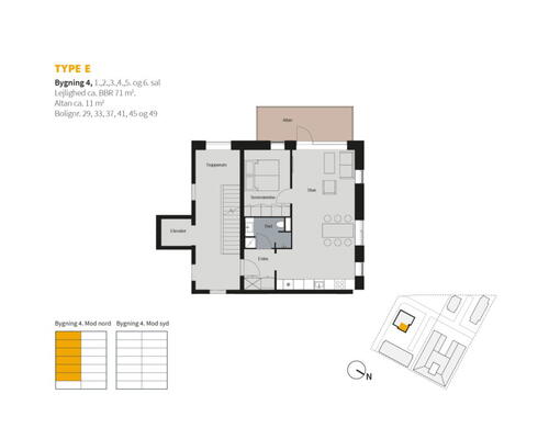 2 værelses lejlighed i Frederikssund