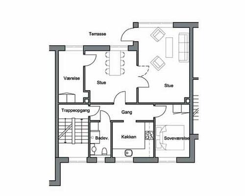 4 værelses lejlighed i Odense C