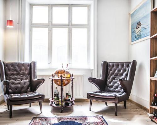 Moderne lejlighed på Bagerstræde