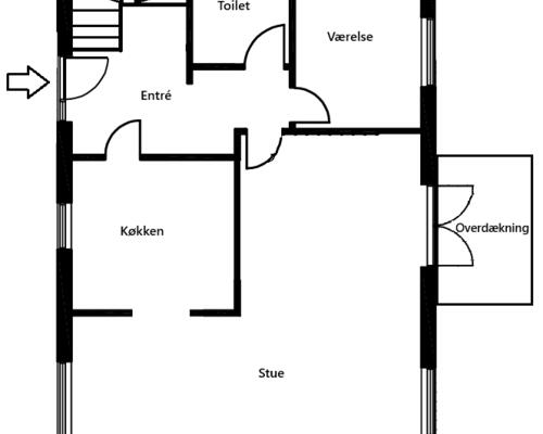 5 værelses hus i Viborg