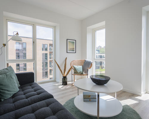 Dejlig 3-værelses lejlighed med altan på Kildestrømmen