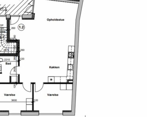 3 værelses lejlighed i Næstved