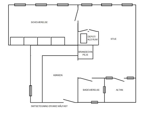 2 værelses lejlighed i Viborg