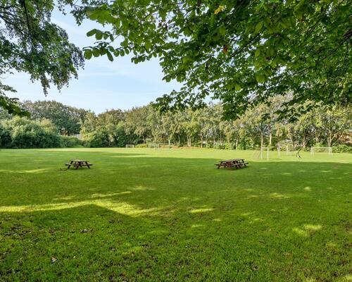 Stort og lyst værelse