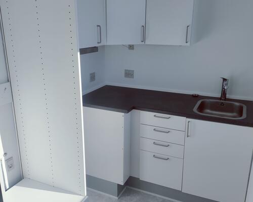 Stor 1 værelses lejlighed i Nyborg