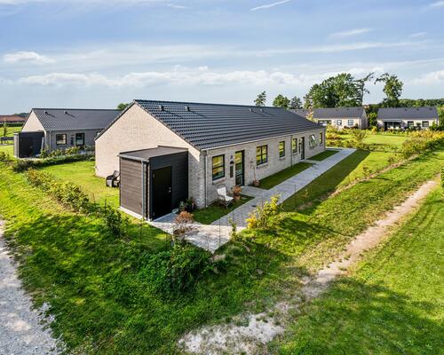 Nyopført rækkehus i ét plan fra 2022 😍