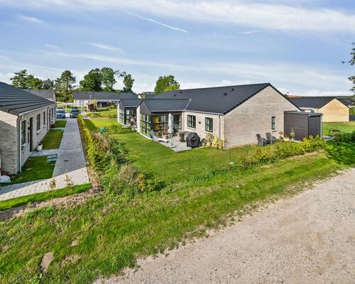 Nyopført rækkehus i ét plan fra 2022 😍