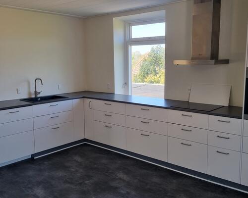 Total nyistandsat 4 værelses lejlighed centralt i Gram 