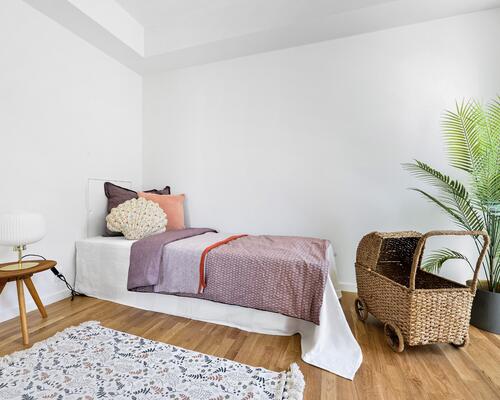 Skøn lejlighed i Roskilde med masser af lys