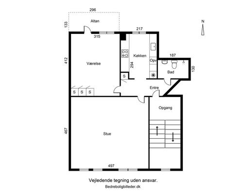 2 værelses lejlighed i Esbjerg
