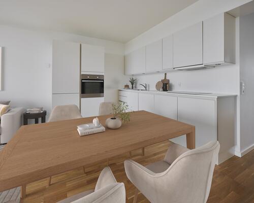 Skøn 4-værelses lejlighed med stor altan