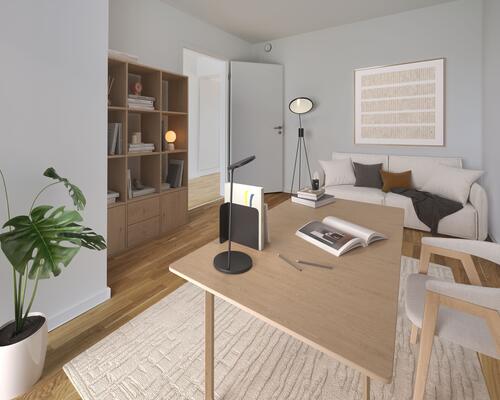 Skøn 4-værelses lejlighed med stor altan