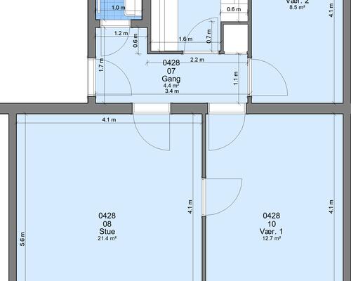 2 værelses lejlighed i Randers NØ