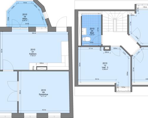 5 værelses lejlighed i Randers