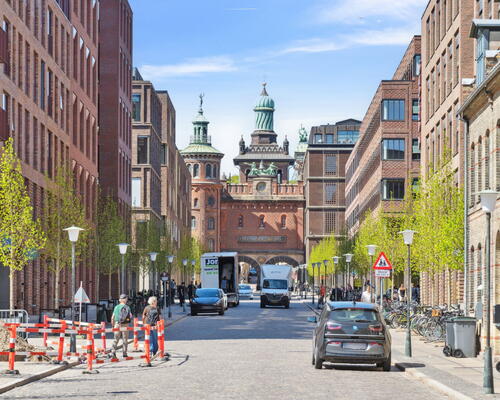 Eksklusiv Penthouse i Carlsberg Byen - stor privat tagterrasse